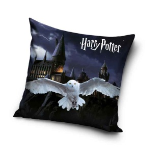 Poszewka na poduszkę jasiek Harry Potter Hogwart velvetowa welur 40x40 cm