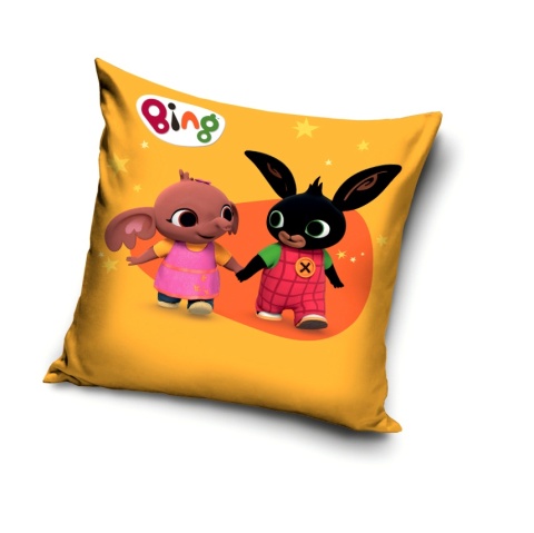 Poszewka na poduszkę jasiek Królik Bing dziecięca dekoracyjna velvet 40x40