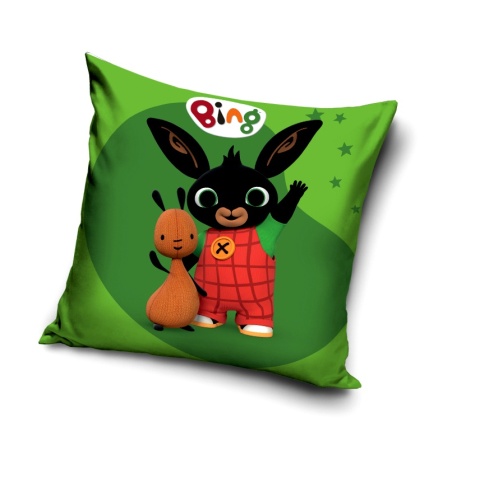 Poszewka na poduszkę jasiek Królik Bing dziecięca dekoracyjna velvet 40x40
