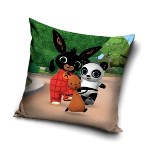 Poszewka na poduszkę jasiek Królik Bing dziecięca dekoracyjna velvet 40x40