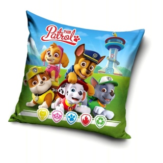 Poszewka na poduszkę jasiek Psi Patrol dziecięca 40x40 velvet