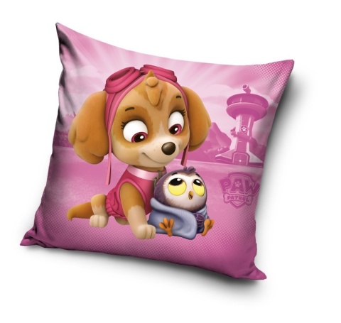 Poszewka na poduszkę jasiek Psi Patrol dziecięca 40x40 velvet