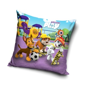 Poszewka na poduszkę jasiek Psi Patrol dziecięca 40x40 velvet