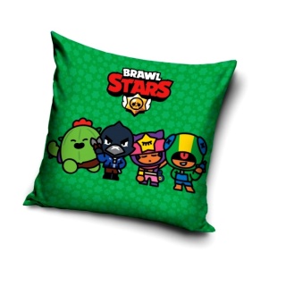 Poszewka na poduszkę jasiek Brawl Stars dekoracyjna welur 40x40 Velvet