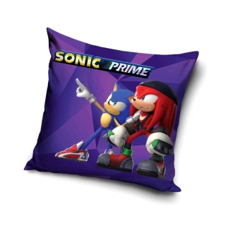 Poszewka na poduszkę jasiek Sonic Jeż dekoracyjna welur 40x40 Velvet