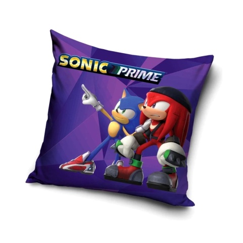 Poszewka na poduszkę jasiek Sonic Jeż dekoracyjna welur 40x40 Velvet
