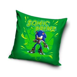 Poszewka na poduszkę jasiek Sonic Jeż dekoracyjna welur 40x40 Velvet