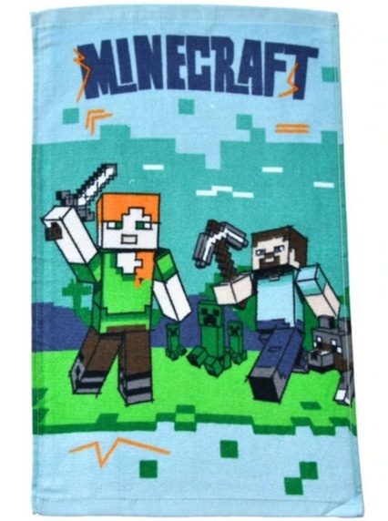 Ręcznik do rąk i twarzy przedszkola MINECRAFT 30X50