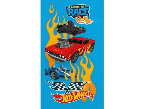 Ręcznik do rąk i twarzy przedszkola auta Hot Wheels 30X50