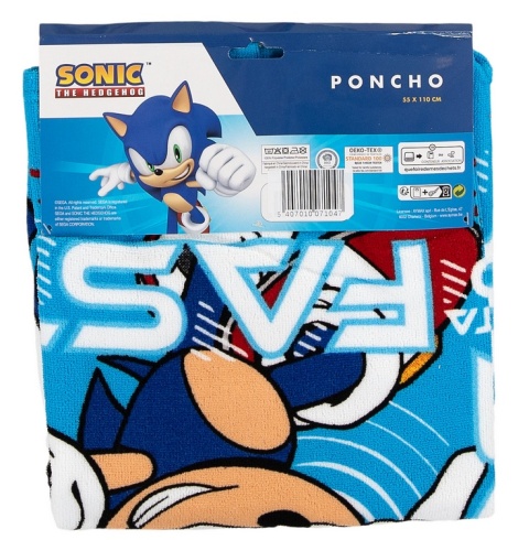 SONIC ponczo poncho ręcznik szybkoschnący 55X110