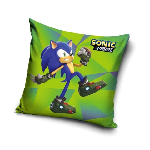 Poszewka na poduszkę jasiek Sonic Jeż dekoracyjna welur 40x40 Velvet