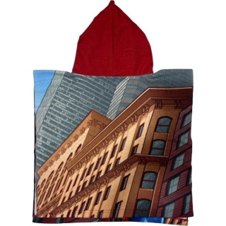 SPIDERMAN ponczo poncho ręcznik szybkoschnący plażowy 50X100