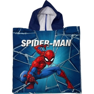 SPIDERMAN ponczo poncho ręcznik szybkoschnący plażowy 50X100