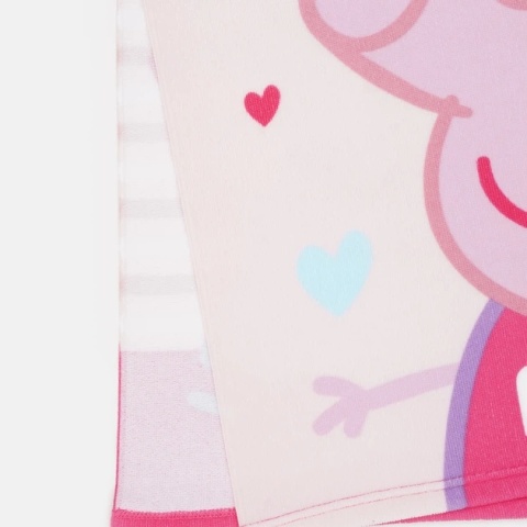 ŚWINKA PEPPA ponczo poncho ręcznik kąpielowy szybkoschnący 55x110