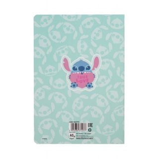 Zeszyt A5 Stitch love more w kratkę 60 kartek LILO I STICH