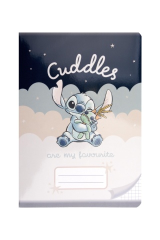 Zeszyt A5 Stitch w kratkę 16 kartek LILO I STICH