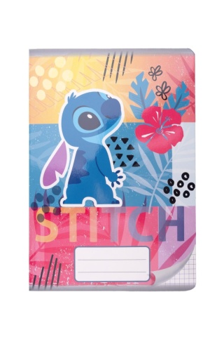 Zeszyt A5 Stitch w kratkę 32 kartki LILO I STICH exotic