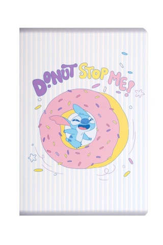 Zeszyt A5 Stitch w kratkę 60 kartek LILO I STICH donut