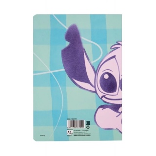 Zeszyt A5 Stitch z serduszkiem w linię 60 kartek LILO I STICH