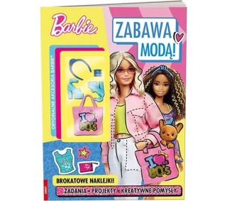 Barbie Zabawa modą! książka z zadaniami akcesoria dla lalki