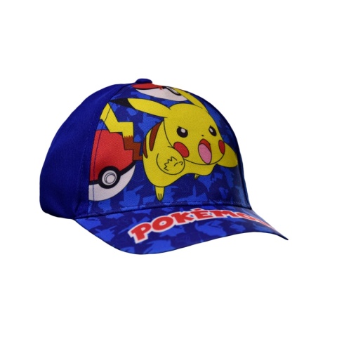 Czapka z daszkiem dziecięca Pokemon letnia dla dziecka 5-6 lat 52 cm