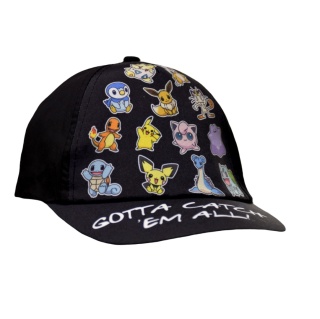 Czapka z daszkiem dziecięca Pokemon letnia dla dziecka 7-8 lat 54 cm