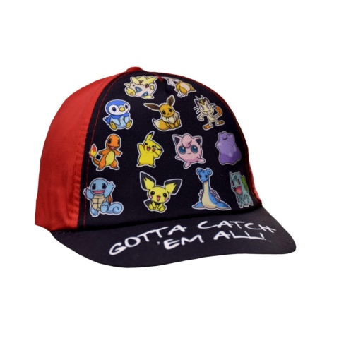 Czapka z daszkiem dziecięca Pokemon letnia dla dziecka 9-10 lat 56 cm