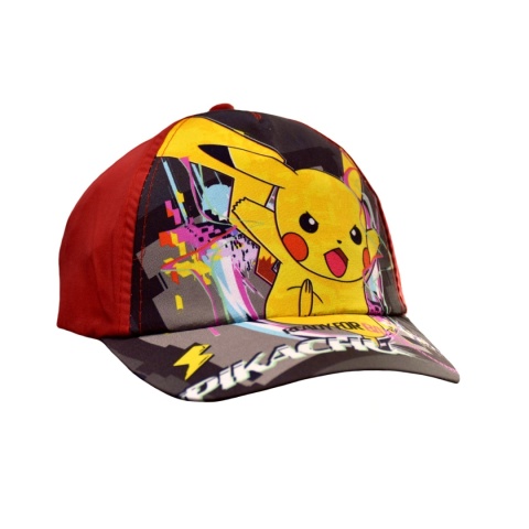 Czapka z daszkiem dziecięca Pokemon letnia dla dziecka 7-8 lat 54 cm