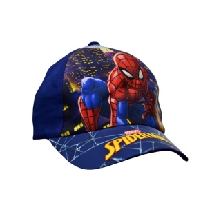 Czapka z daszkiem dziecięca Spiderman letnia dla dziecka 5-6 lat 52 cm