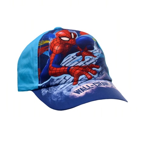 Czapka z daszkiem dziecięca Spiderman letnia dla dziecka 7-8 lat 54 cm