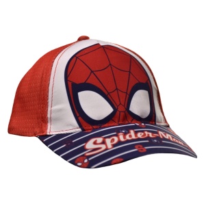 Czapka z daszkiem dziecięca Spiderman letnia dla dziecka 7-8 lat 54 cm