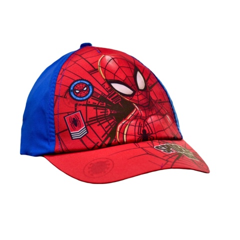 Czapka z daszkiem dziecięca Spiderman letnia dla dziecka 5-7 lat 53 cm