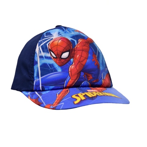 Czapka z daszkiem dziecięca Spiderman letnia dla dziecka 5-7 lat 53 cm