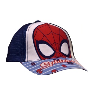 Czapka z daszkiem dziecięca Spiderman letnia dla dziecka 5-6 lat 52 cm