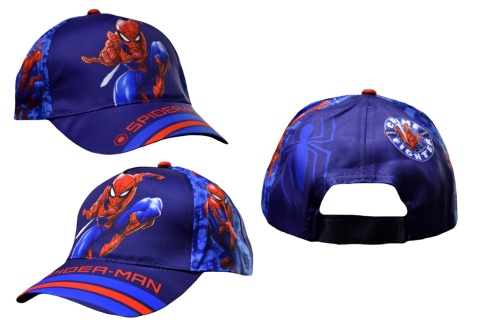 Czapka z daszkiem dziecięca Spiderman letnia dla dziecka 9-10 lat 55 cm
