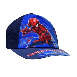 Czapka z daszkiem dziecięca Spiderman letnia dla dziecka 5-7 lat 53 cm