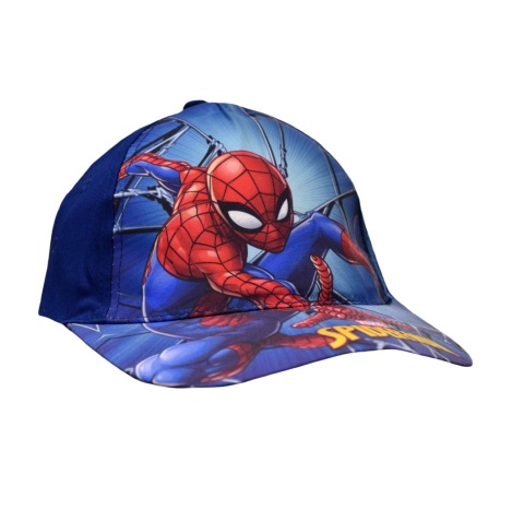 Czapka z daszkiem dziecięca Spiderman letnia dla dziecka 7-8 lat 54 cm