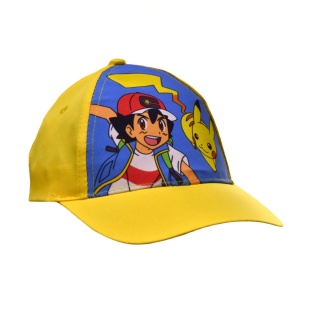 Czapka z daszkiem dziecięca Pokemon letnia dla dziecka 5-6 lat 52 cm