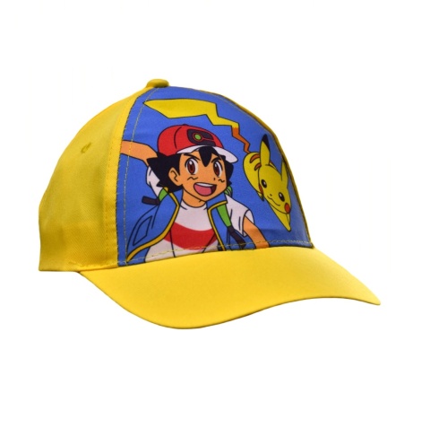 Czapka z daszkiem dziecięca Pokemon letnia dla dziecka 5-6 lat 52 cm