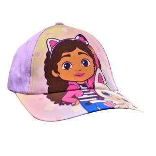 Czapka z daszkiem dziecięca Koci Domek Gabi letnia dla dziecka 5-6 lat 52cm