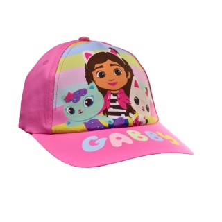 Czapka z daszkiem dziecięca Koci Domek Gabi letnia dla dziecka 5-6 lat 52cm