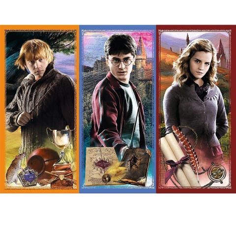 HARRY POTTER W świecie magii i czarów Puzzle TREFL 200 EL 13277
