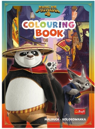 Kung Fu Panda Kolorowanka Malbuch Colouring book
