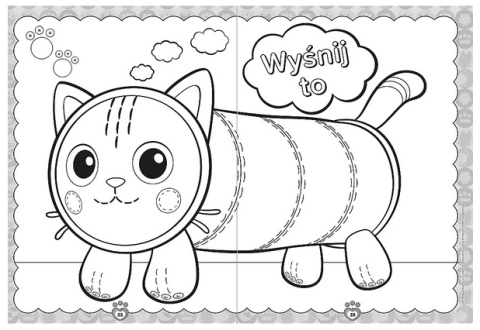 Koci Domek Gabi Wyjątkowa kolorowanka 64 strony