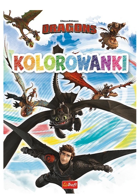 Jak wytresować smoka. Kolorowanki