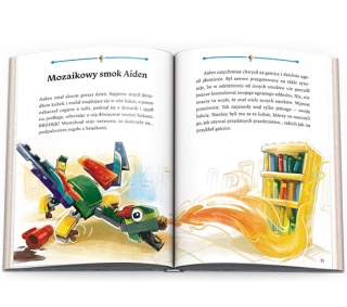 LEGO BOOKS NIEZWYKŁE OPOWIEŚCI O SMOKACH Smok Wawelski książka + klocki