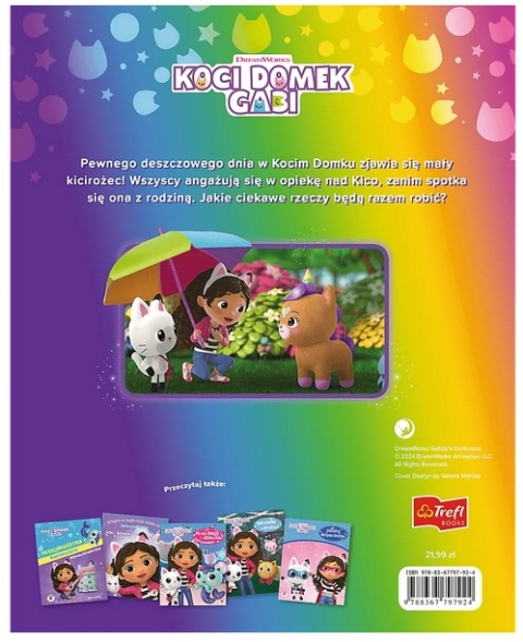 Mega KOTkolorowanka kolorowanka Koci Domek Gabi 128 stron