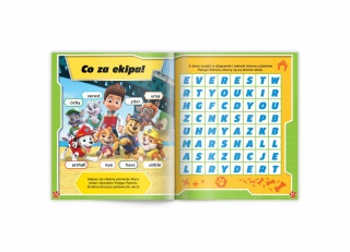 Pędzimy z pomocą! Ekipa na 102! Psi Patrol zadania z naklejkami