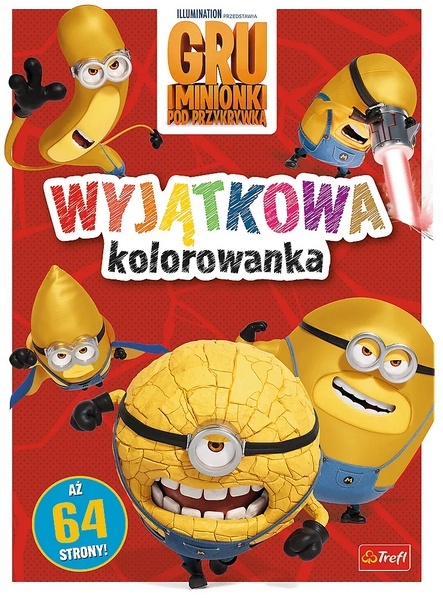 Książka aktywizująca Gru i Minionki: Pod przykrywką, Wyjątkowa kolorowanka