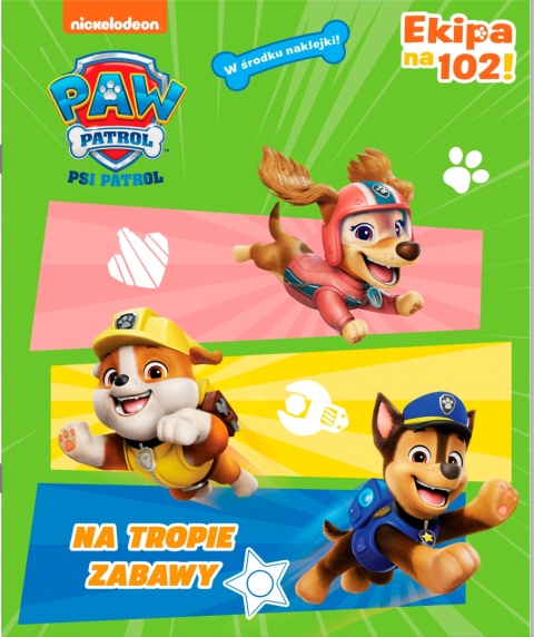 Na tropie zabawy! Psi Patrol. Activity z naklejkami